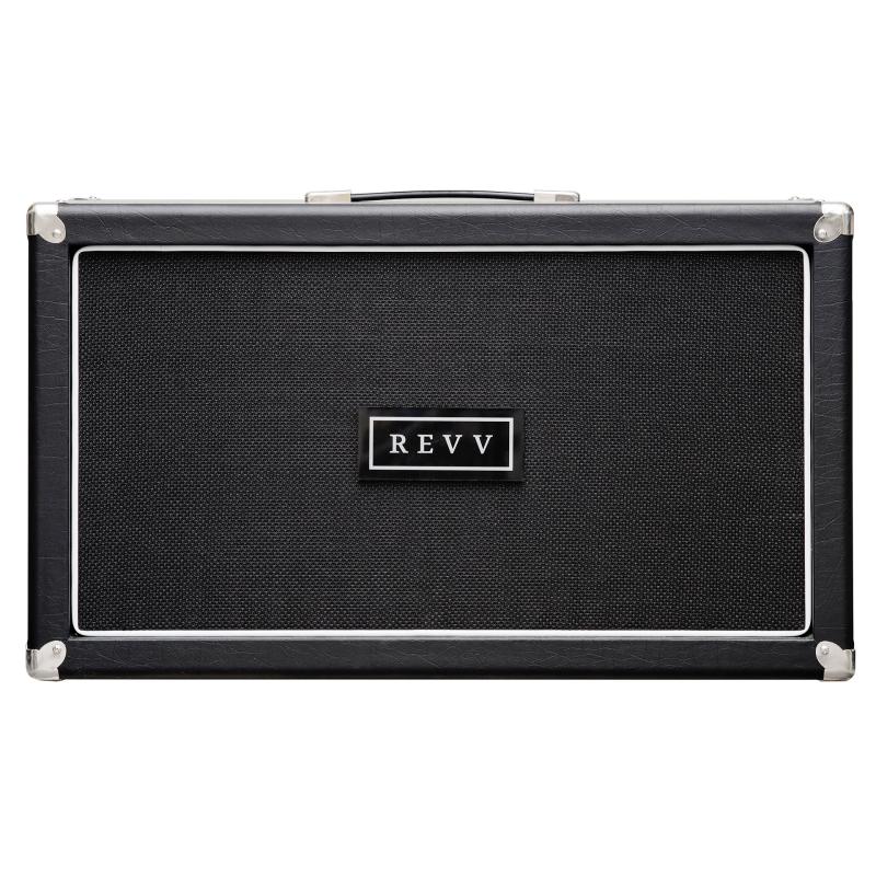 Revv 2x12 Extension Cabinet, Black, Vintage 30 RV-212