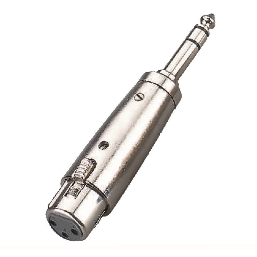 Soundsation Adaptador SADA08-1 XLR hembra a conector estéreo macho de 6,3 mm (jue SADA08-1