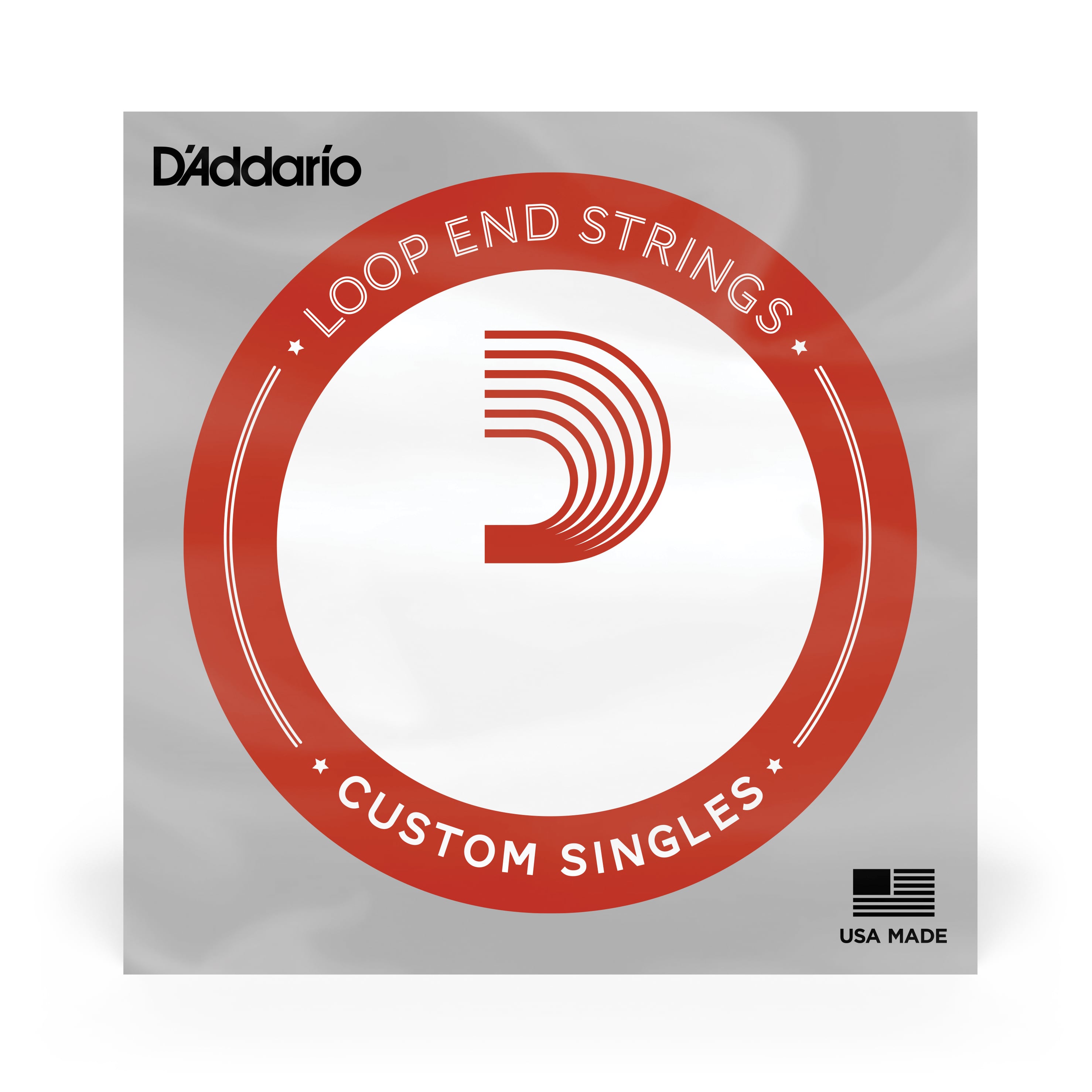 D´addario LE052W Nickel Wound Loop End Single String, .052 LE052W