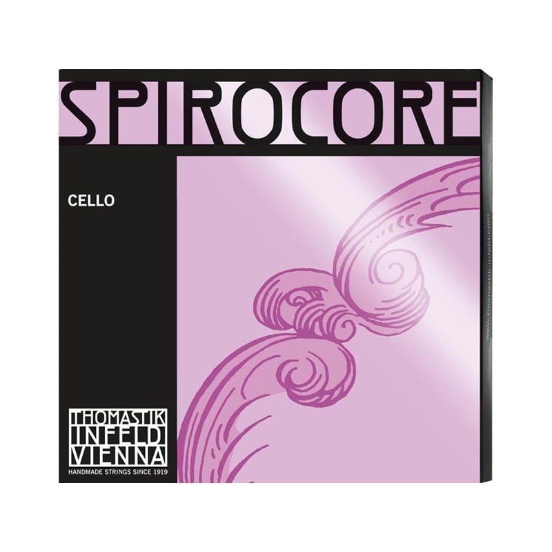 Thomastik Cuerda de cello Spirocore 2ª Re cromo Heavy ACCCESP2ªST