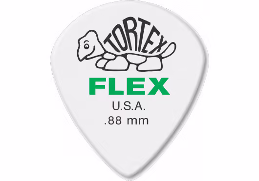 Dunlop Tortex Flex Jazz Iii Xl 0,88Mm Bolsa De 72 ADU466R088