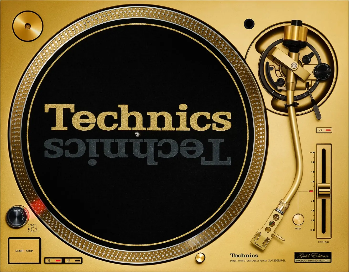 Technics SL-1200M7G Edición 55 Aniversario Oro SL-1200M7GLE