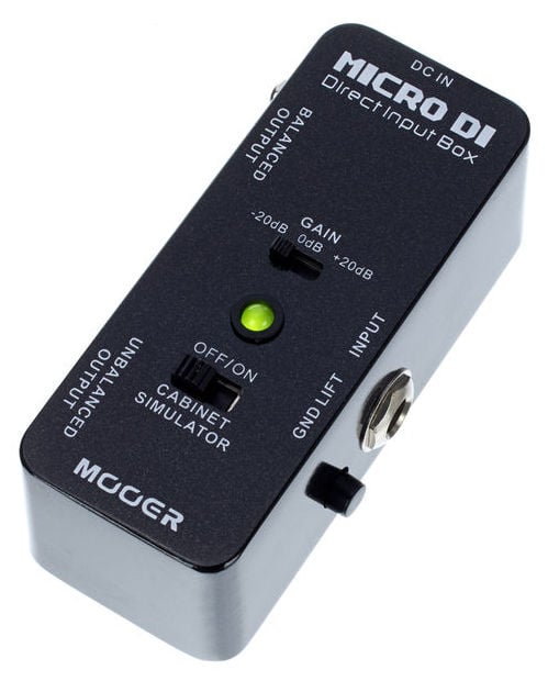 Mooer Micro Di Pedal de Efectos MICRO DI