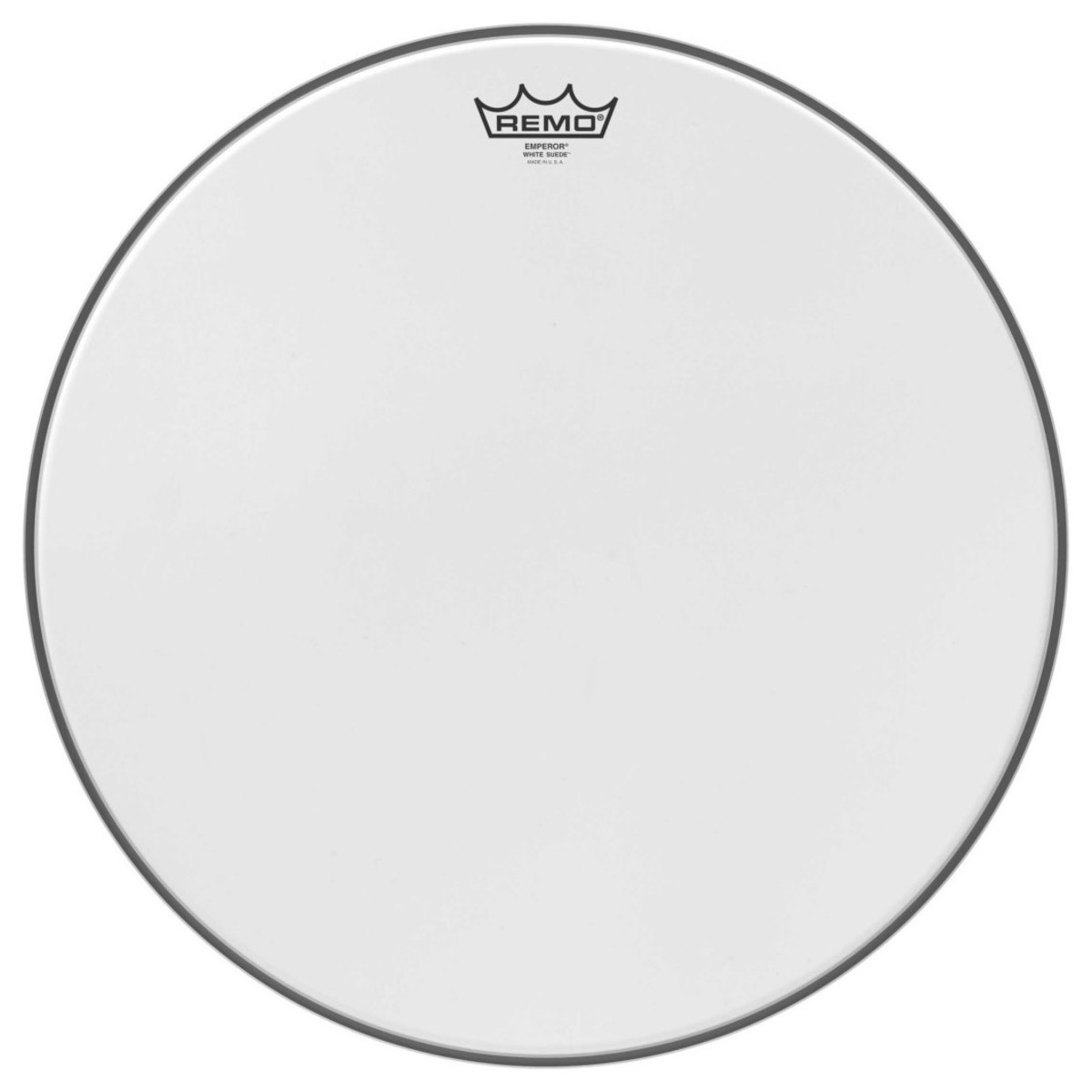 Remo 15 Suede Emperor BE-0815-00 15" Emperor White Suede
