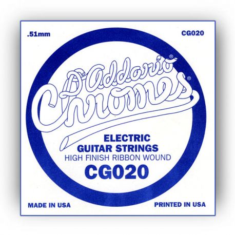 D´addario CG020 Cuerda Suelta para Guitarra Eléctrica CG-020