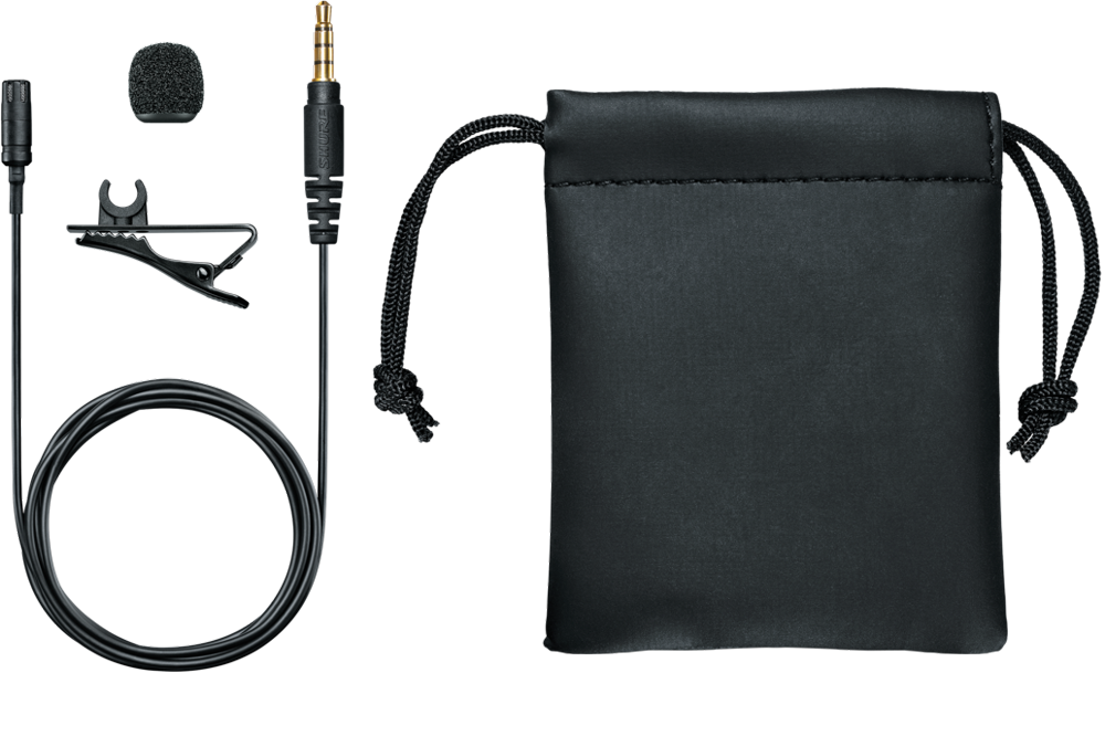 SHURE MVL-3.5MM Motiv Micrófono lavalier para Móviles y Tabletas MVL-3.5MM