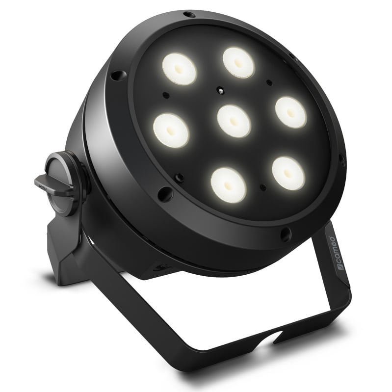 Cameo ROOT PAR TW Foco PAR Ajustable con 7 LED de 4 Vatios Blanco ROOT PAR TW