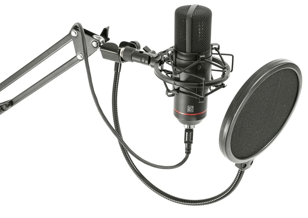 BST STM300-Plus Micrófono Profesional USB para Grabación, Streaming y Podcasting STM-300 Plus
