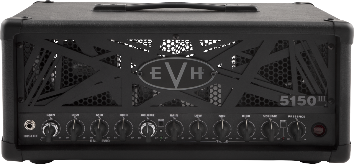 EVH 5150 III 50S 6L6 Head Black. Cabezal para Guitarra Eléctrica 5150III 50S 6L6 H-BLK