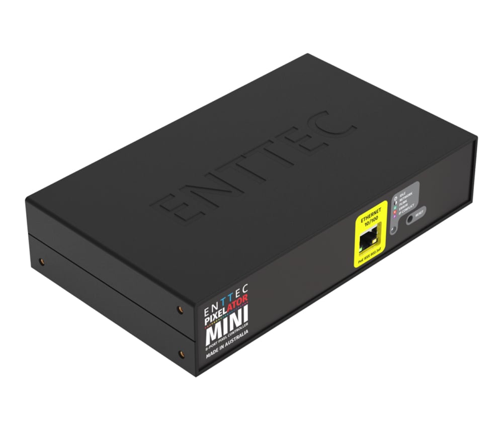 ENTTEC Pixelator Mini Control de Iluminación Ethernet Tiras LED Pixelator-Mini