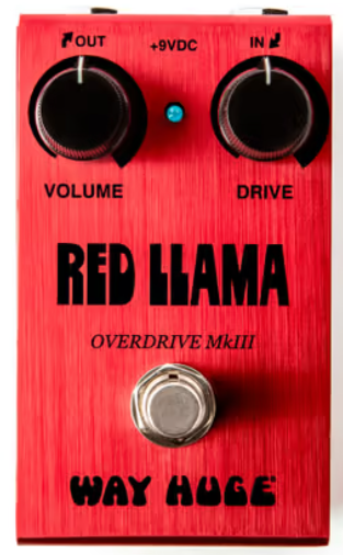 Way Huge Pedal Red Llama Overdrive Mkii Pedal Red Llama Overdrive Mkii