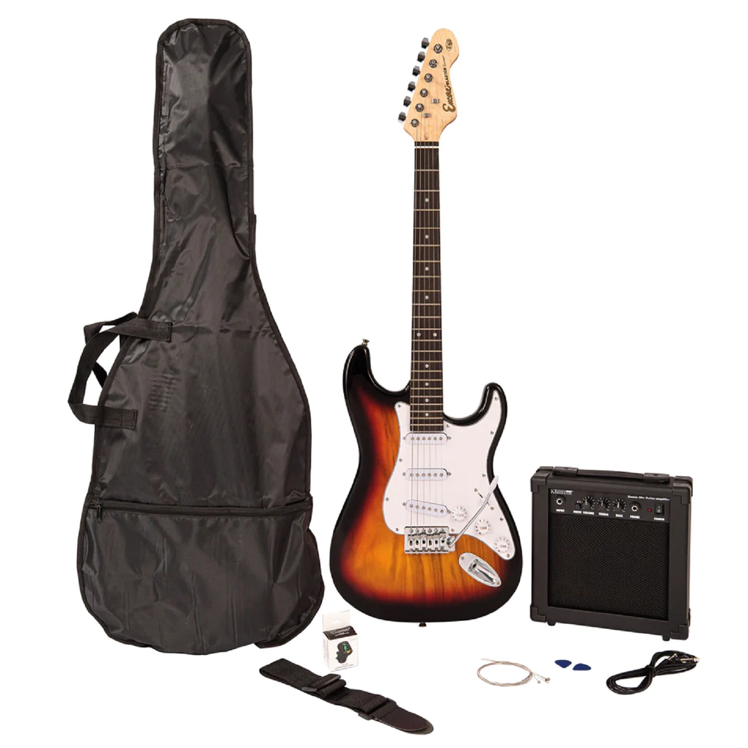 Encore E60SB Pack Guitarra Eléctrica Encore E60SB Pack