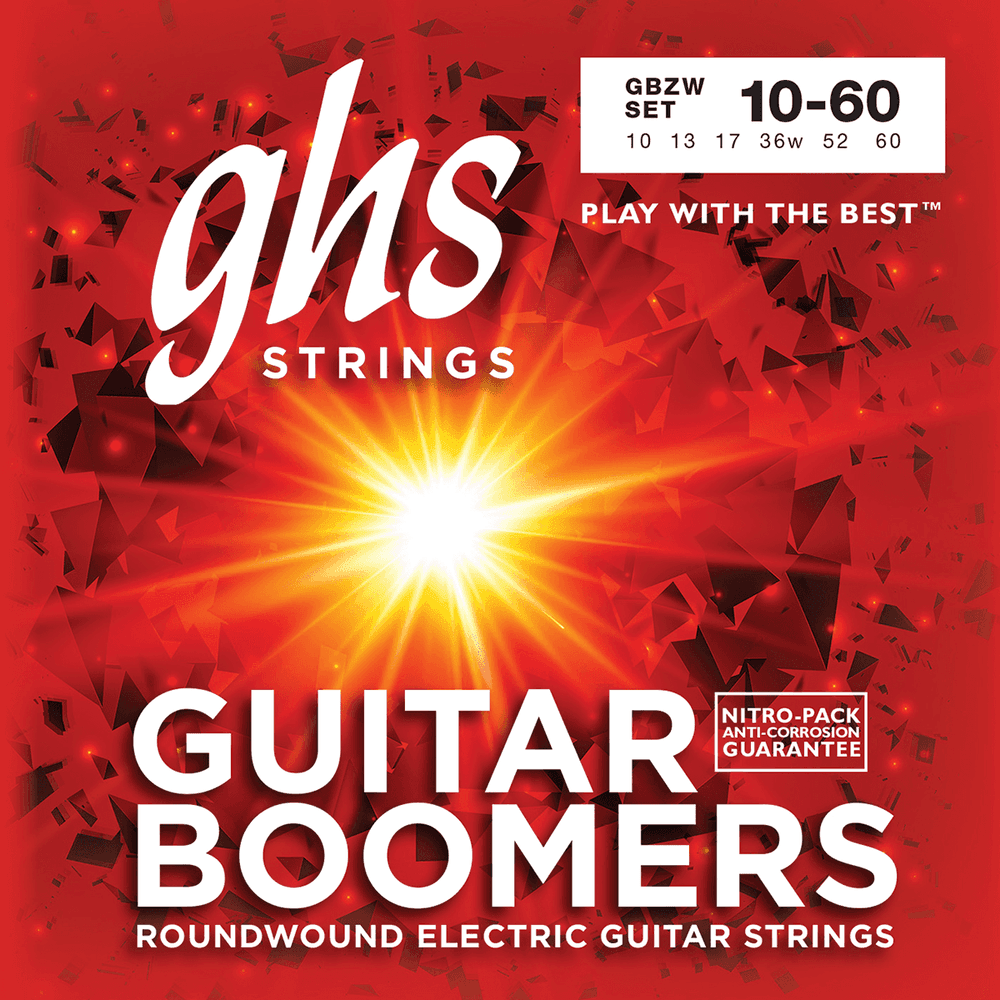 GHS Juego Eléctrica Boomers® Nickel Heavy Weight 10-60 CGHGBZW