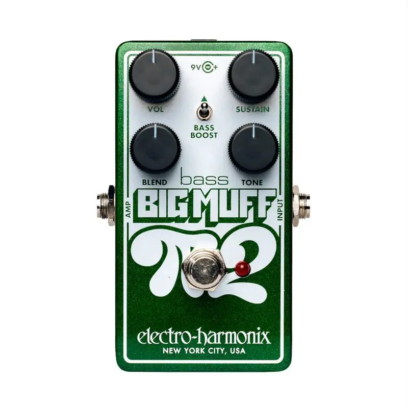 Electro Harmonix NANO BASS BIG MUFF PI 2 Fuzz Pedal Guitarra NANO BASS BIG MUFF PI 2 Fuzz