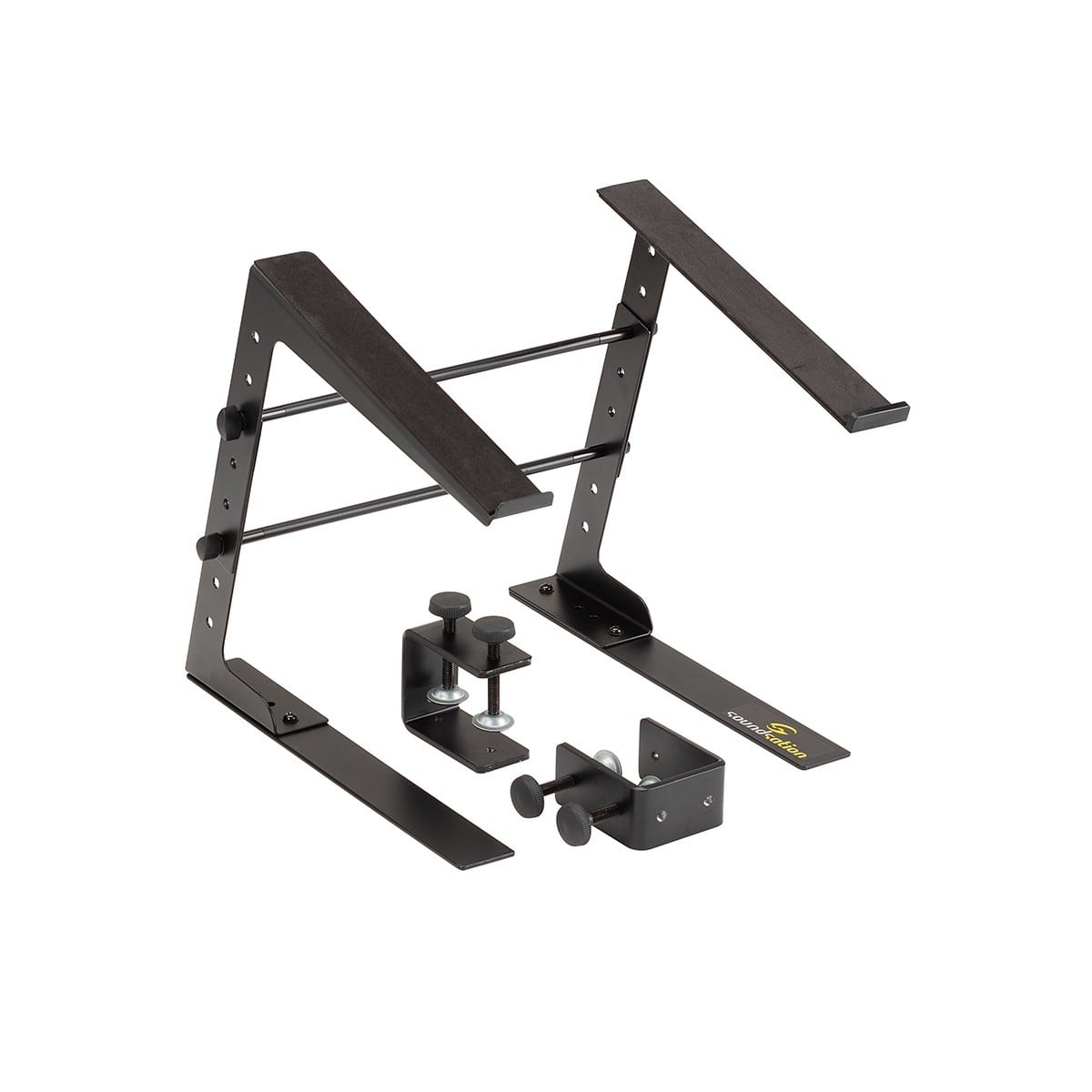 Soundsation Soporte para portátil SLAP-130 con altura y longitud ajustables, y ac SLAP-130