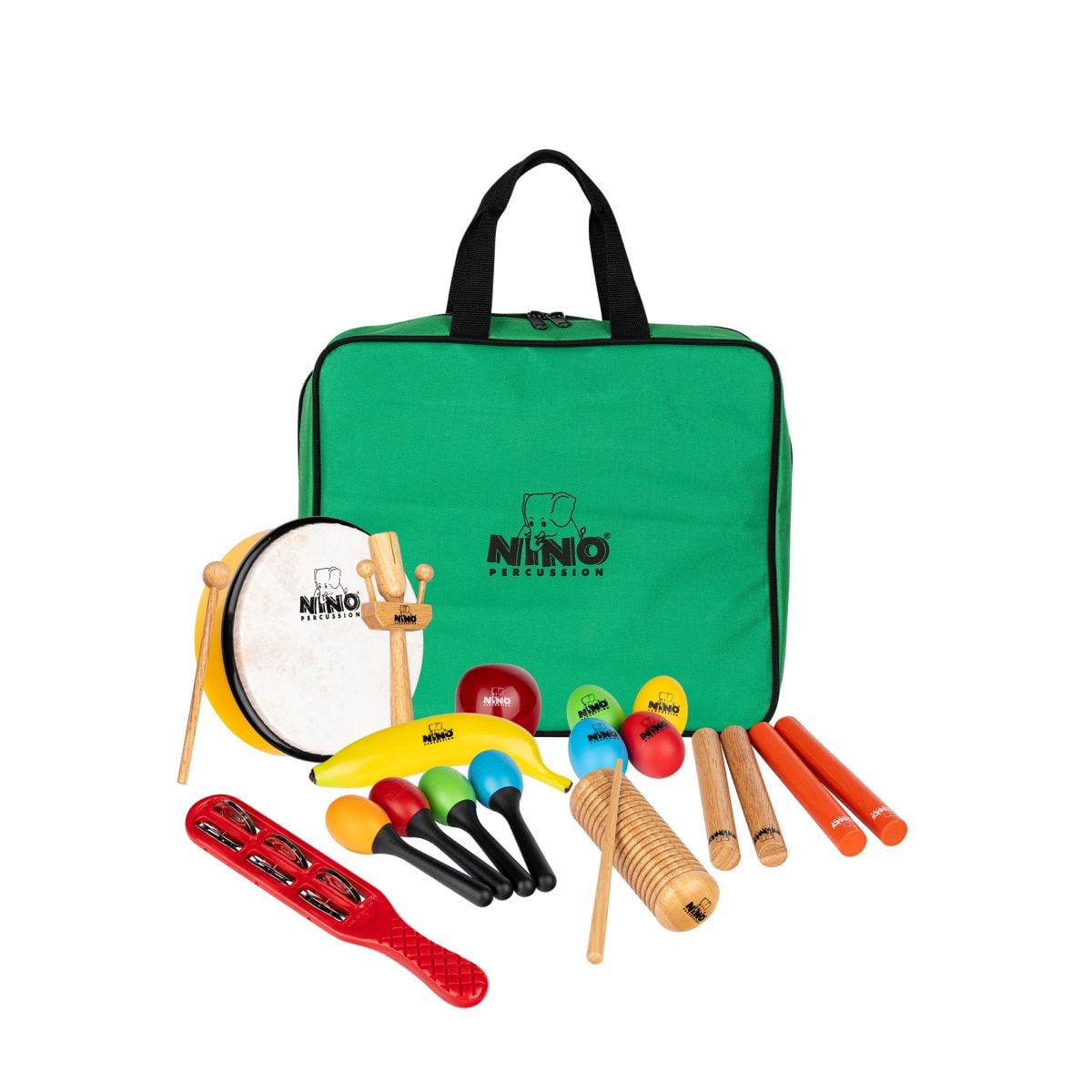 Nino Percussion Mixed Rhythm Set, For 16 Kids, NINOSET16