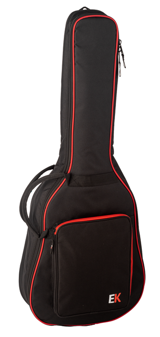 EK Audio Funda  Para Guitarra Clásica De 10Mm Roja FGC10RD