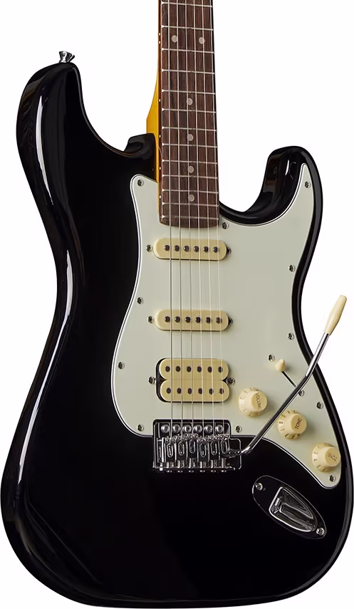 EKo GEEST350-BLK Guitarra Eléctrica Starter St350 Tipo Strat Vintage Hss GEEST350-BLK