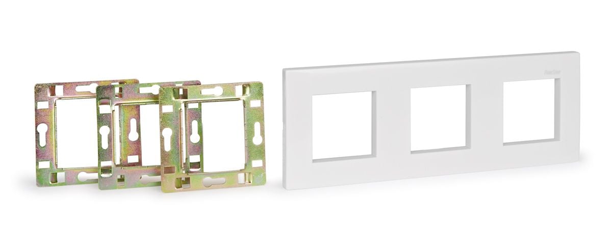 Fonestar WP-220MCH Marco y chasis para 3 cajas universal WP-220MCH