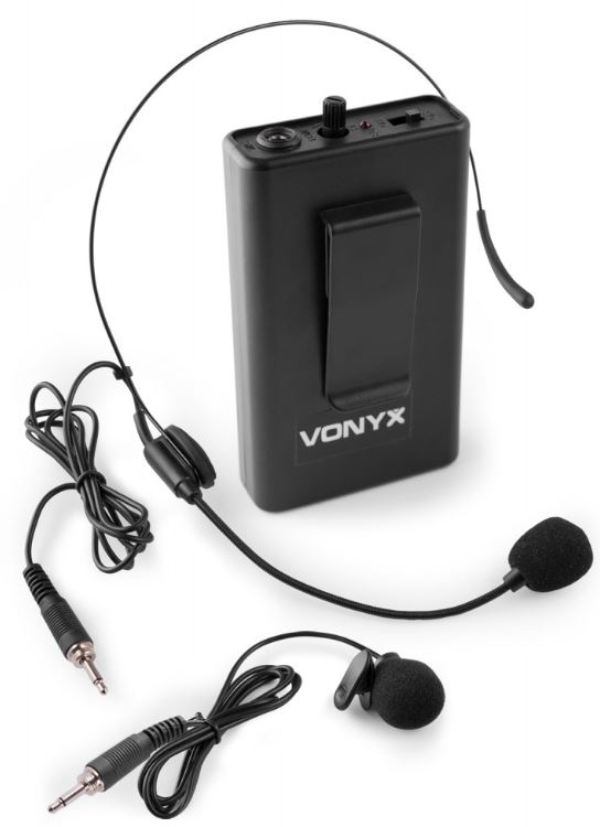 Vonyx BP12 Petaca con micro de cabeza 864.5 MHz 179259 BP 12