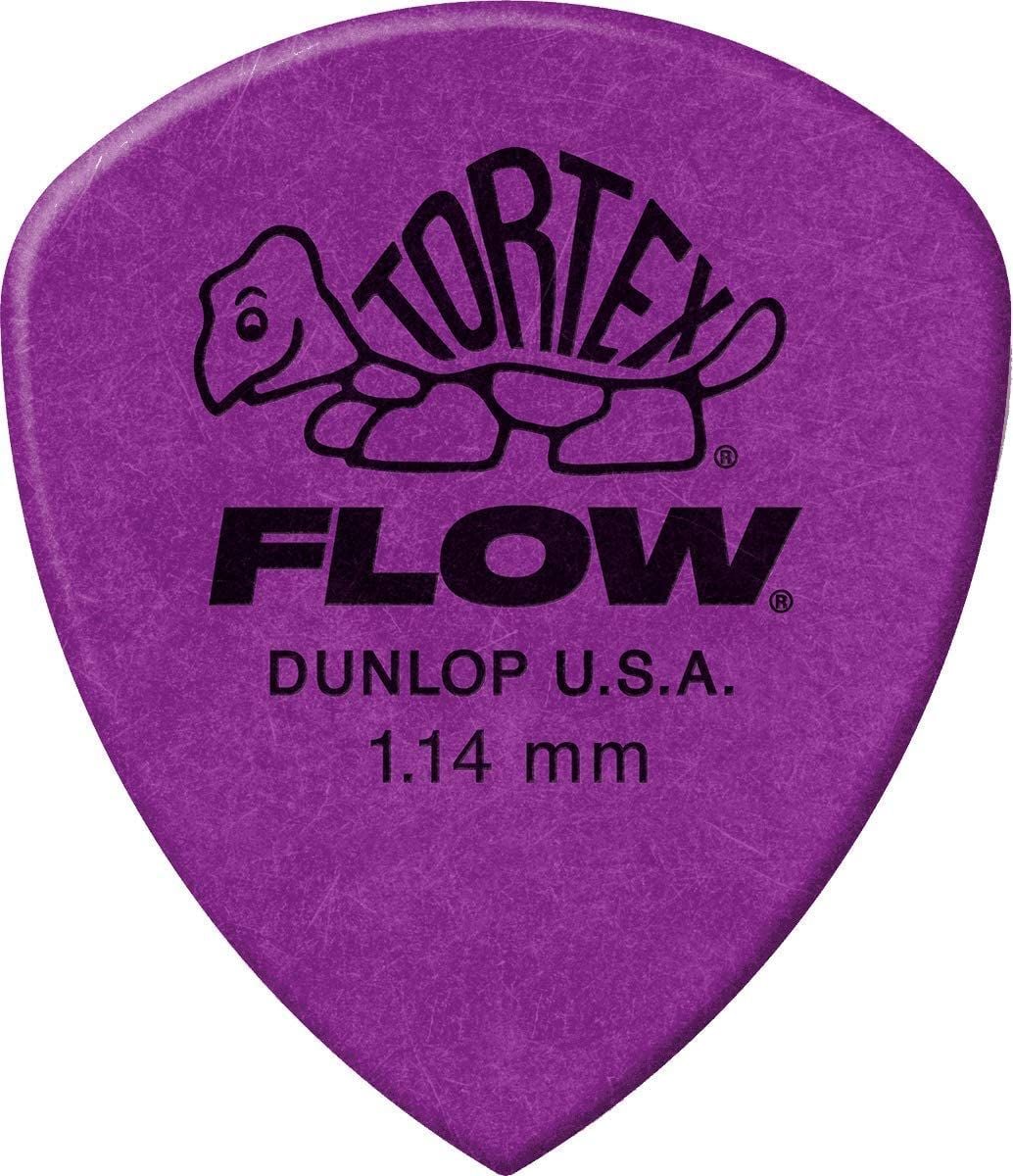 Dunlop Tortex Flow de 1,14 mm Pack 12 Un. 558P114