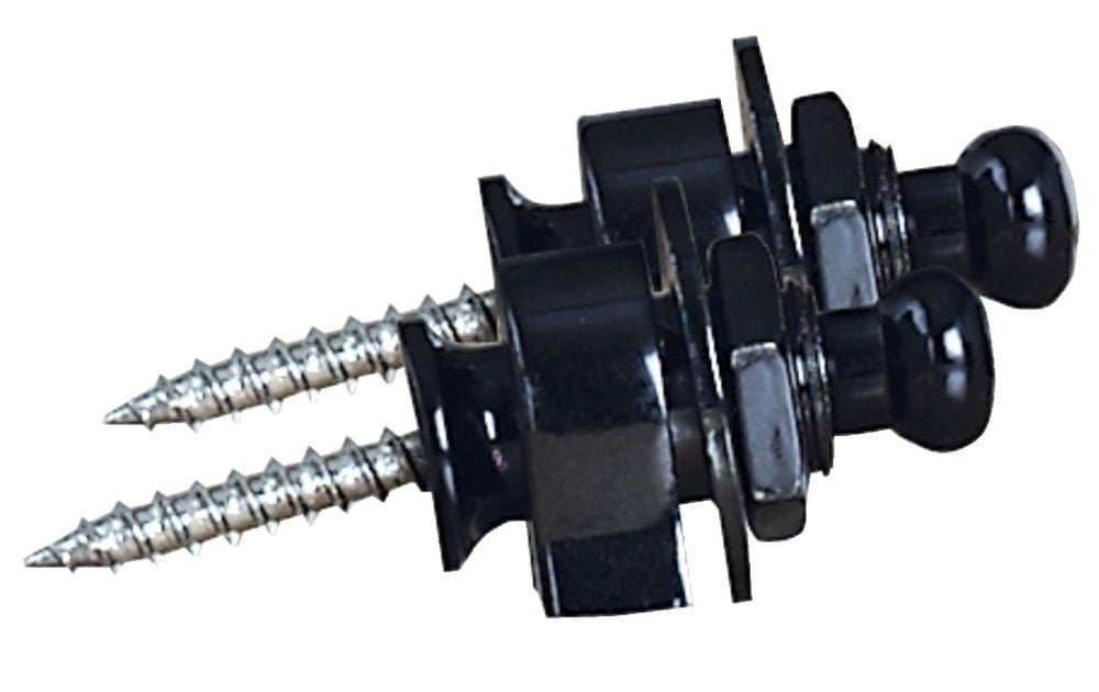 Gewa 555114 Cinturón de Seguridad F&S Security Lock Negro Brillo Intenso 555114