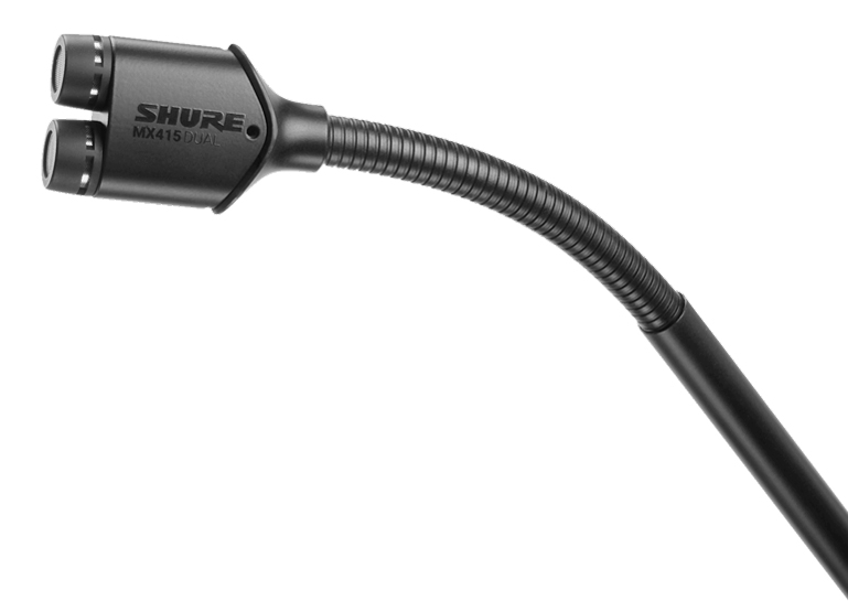Shure MX415 Dual/C. Micrófono de Doble Cápsula MX415-DUAL/C