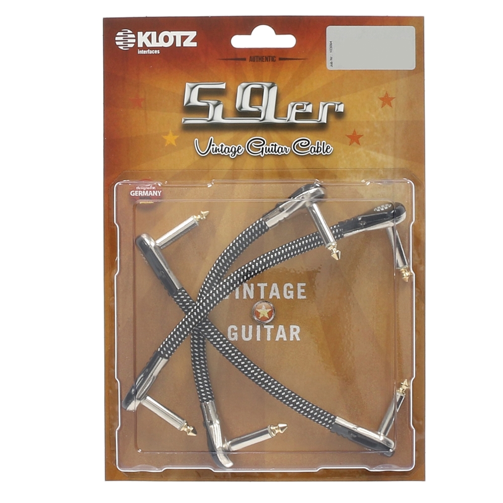 Klotz Cables VINPAN0030 Vintage 59 Pancake 0,30m Cable Patch VINPAN0030