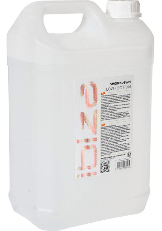 Ibiza Light SMOKE5L-SWM Líquido de Humo Pesado para Máquina de Agua 5 Litros SMOKE5L-SWM