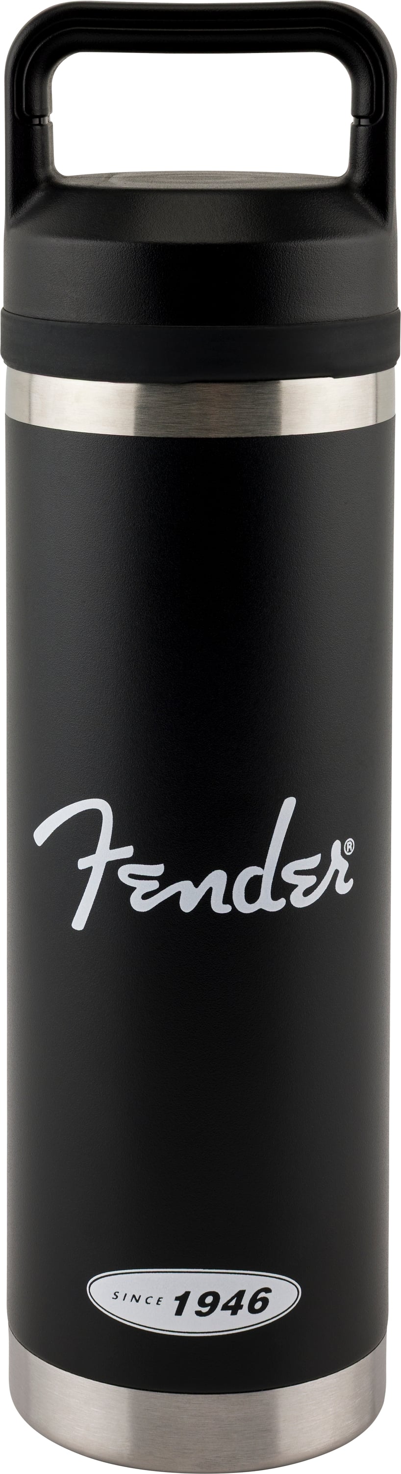 Fender Since 1946 Water Bottle, Black Since 1946 Water Bottle, Black