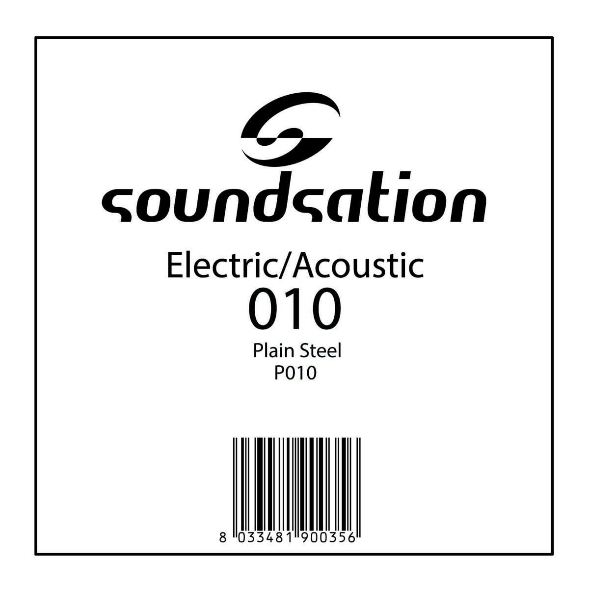 Soundsation Cuerda para guitarra eléctrica P010 Serie SE - 0.10 P010