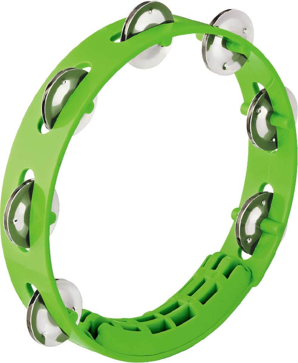 Nino Percussion Pandereta Plastico 8\' Verde Ni NINO49GG