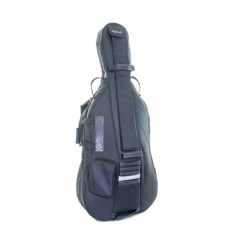Rapsody Funda cello con ruedas ACRB 4/4 Black Negro ACFCRACRBAR44