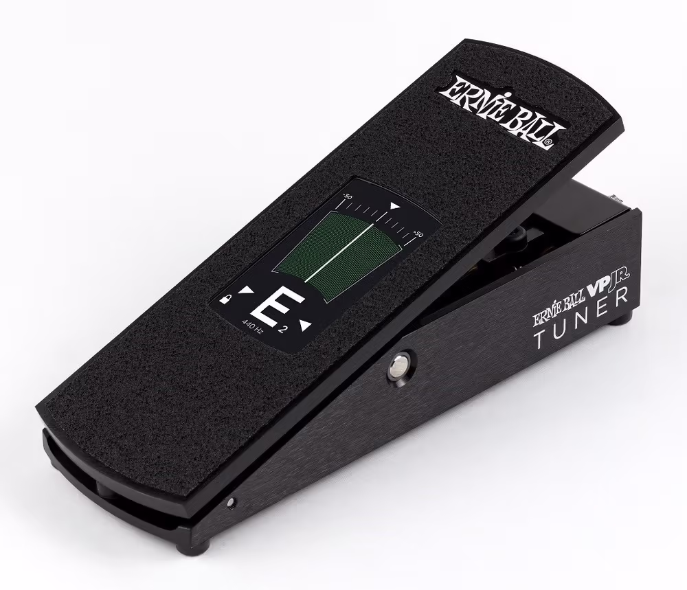 ERNIE BALL Pedal Volumen Junior Con Afinador (Pantalla Táctil) - Negro EB6203