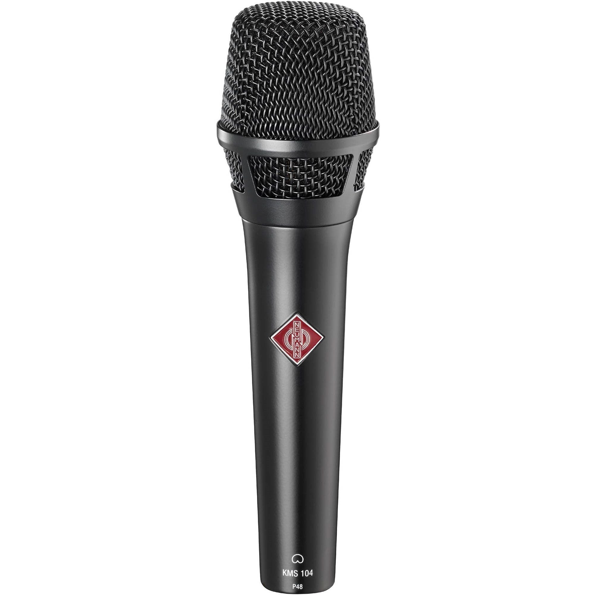 NEUMANN KMS104 Microfono Cardiode, Vocalista - Directo, Negro * KMS104 Mt