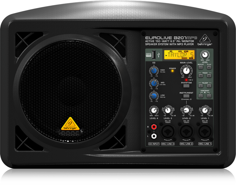 BEHRINGER B207 MP3 Altavoz Activo Behringer B-207MP3 Unidad b207mp3
