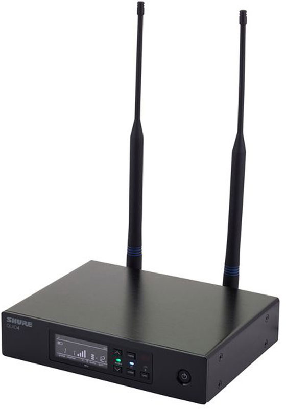 SHURE QLXD4E H51 Receptor Diversity Single Digital 534-598 MHz QLXD4E