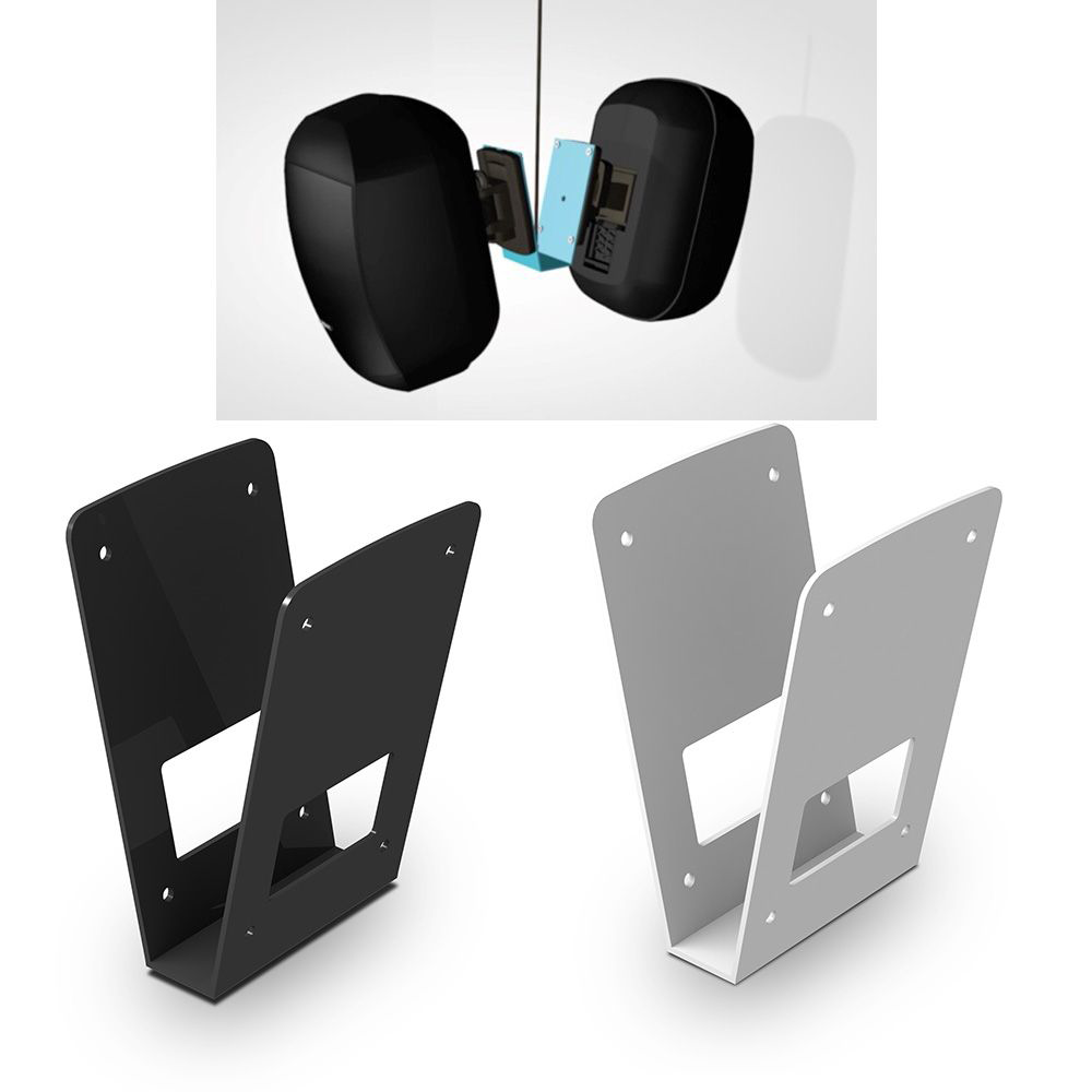 Apart Biamp MASKCV-BL Soporte en forma de V para dos altavoces MASK4C/6C Negros MASKCV-BL