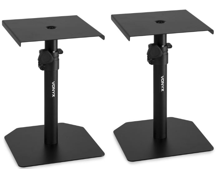 Vonyx SMS10 Soportes de Mesa para Monitores de Estudio 180219 Pareja soporte SMS 10