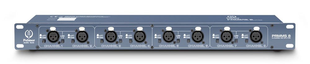 Palmer Rmms 8 Splitter para microfonos 8 canales Rmms 8