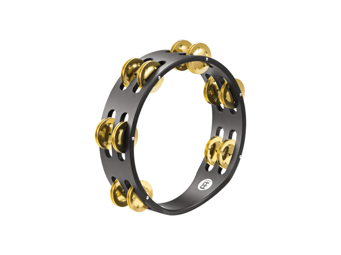 Meinl CTA2B-BK Pandereta 2 Filas Negro CTA2B-BK