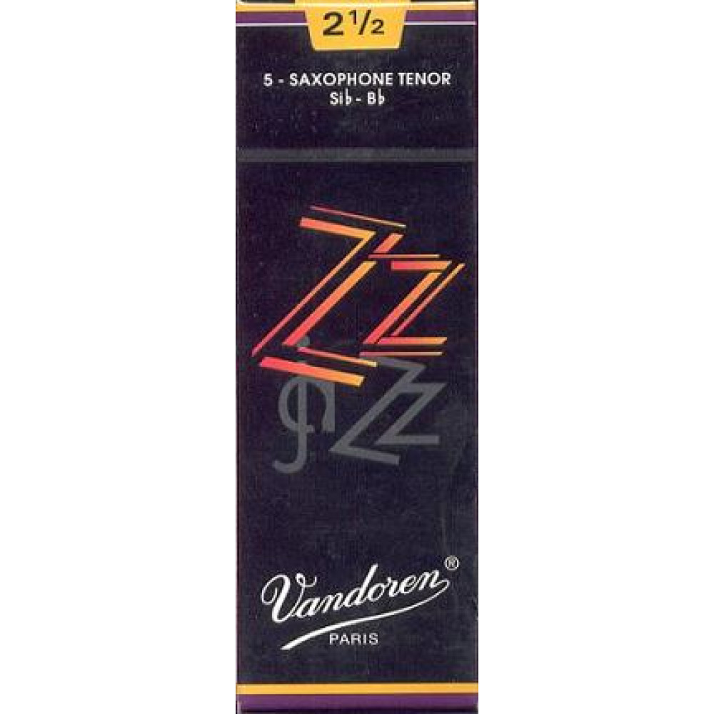 Vandoren Caja 5 Cañas Saxo Tenor Vandoren ZZ 2 caja negra Caja 5 Cañas Saxo Tenor Vandoren ZZ 2 caja negra