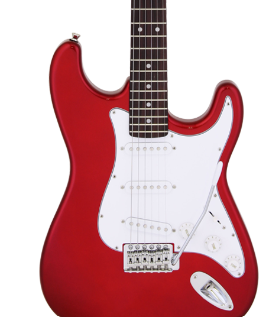 Aria Guitarra Stratocaster Stg-Mini Roja Stgminird STGMINIRD