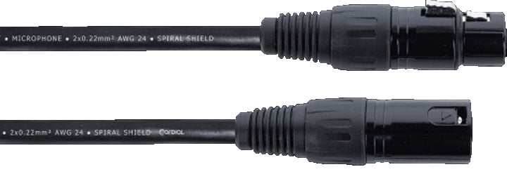 Cordial ECLEM10FM Cable de micrófono XLR de 10 m Cable de micrófono XLR de 10 m
