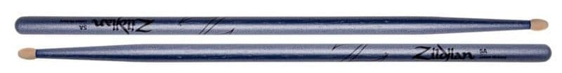 Zildjian PZAZ5ACBU Baquetas 5A Chrome Azul PZAZ5ACBU