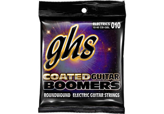 GHS Juego Eléctrica Coated Boomers® Light 10-46 CGHCB-GBL
