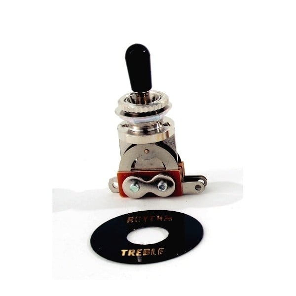 Soundsation Interruptor de 3 vías SW-20B (negro) SW-20B