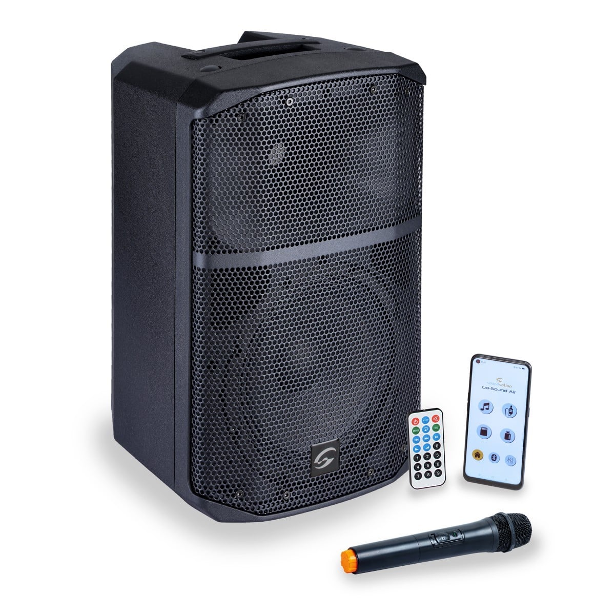 Soundsation Sistema de megafonía portátil PROVIBE 8AIR de 8 pulgadas y 2 vías con PROVIBE 8AIR