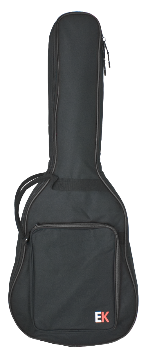 EK Audio Funda  Para Guitarra Clásica De 1/2 De 10Mm Negra FGC710BK