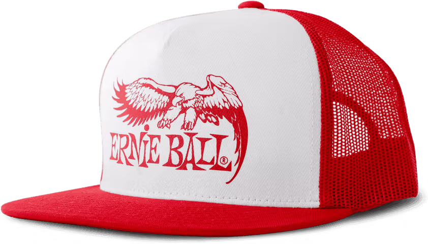ERNIE BALL Gorra Mix - Logo Eb Eagle Rojo YERN4160